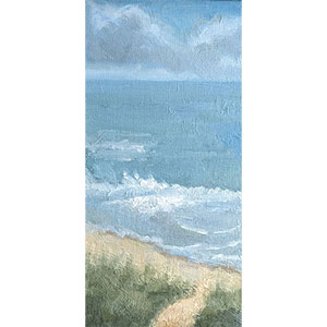 Julie Dyer Holmes, Fine Artist Cerulean Sea and Sky at Topsail - Julie ...